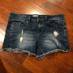 Denim Short Shorts